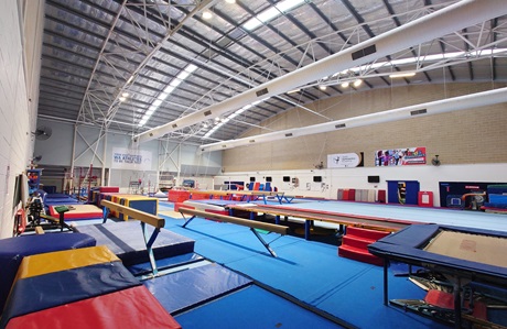 HBF Stadium elite gymnastics training centre