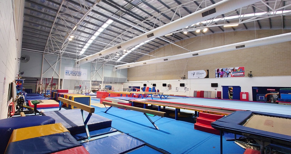 HBF Stadium elite gymnastics training centre